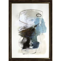 Lorell In The Middle Framed Abstract Art