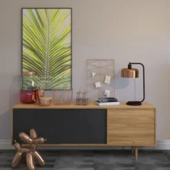 Cadmus 20.5" Tall Table Lamp With Metal Shade In Blackened Bronze/Copper/Copper -office furniture sale 5372996afe12d37eacbecb2a147963fccf