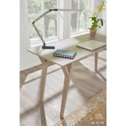 Architect Desk Lamp, Adjustable, 21-1/2"H, Black/Silver -office furniture sale 5387ac3a3fb9190ade8605420e16bbe02b