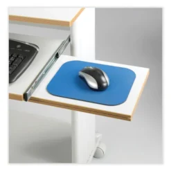 Fixed Height Stand-up Workstation, Gray Shelves/gray Frame 7 Fixed Height Stand-up Workstation, Gray Shelves/gray Frame -office furniture sale 541deb820fbd0e1c2a81a9c1b373a65f24