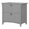 Bush Furniture Salinas 2 Drawer Lateral File Cabinet In Cape Cod Gray