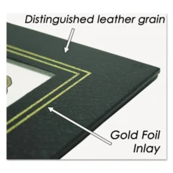 NuDell Leatherette Document Frame, 8.5 X 11, Black, Pack Of Two -office furniture sale 556fae0a494eda12421c67e4eca2a8a9a2