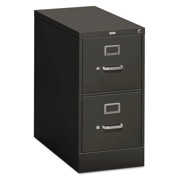 HON 310 Series 2-Drawer Vertical Metal File Cabinet, Letter, 29" Height, Full-Suspension, Charcoal 1 HON 310 Series 2-Drawer Vertical Metal File Cabinet, Letter, 29" Height, Full-Suspension, Charcoal