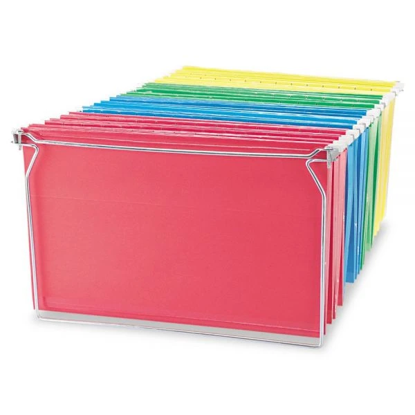 Universal Screw-Together Hanging Folder Frame, Legal Size, 23" To 26.77" Long, Silver, 6/Box 2 Universal Screw-Together Hanging Folder Frame, Legal Size, 23" To 26.77" Long, Silver, 6/Box - Image 2