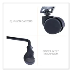 Alera Ravino Big/Tall High-Back Bonded Leather Chair, Headrest, Supports 450 Lb, 20.07" To 23.74" Seat, Black, Chrome Base 19 Alera Ravino Big/Tall High-Back Bonded Leather Chair, Headrest, Supports 450 Lb, 20.07" To 23.74" Seat, Black, Chrome Base -office furniture sale 5715fb45a797dd63a900d03649df1b0e33