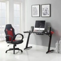Lorell Standard Ergonomic Gaming Desk -office furniture sale 589645e92890c48ca92a23e0caf27b91cc