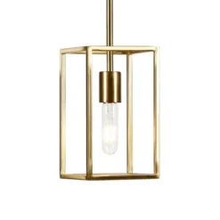 Cuadro 6" Wide Open-Framed Pendant In Brass/No Shade -office furniture sale 5bbf5634482bcc374fb676606afccb8ad5