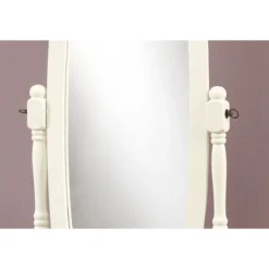 Monarch Specialties Mirror, Full Length, Standing, Floor, 60" Oval, Dressing, Bedroom, White Wood, Traditional 7 Monarch Specialties Mirror, Full Length, Standing, Floor, 60" Oval, Dressing, Bedroom, White Wood, Traditional -office furniture sale 5bd32fd59985a9bc05b9207a8d7a93a1f4