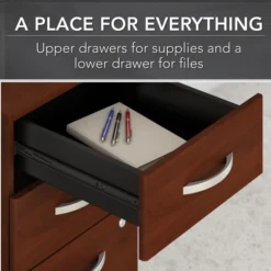 Bush Business Furniture Studio C 3 Drawer Mobile File Cabinet In Hansen Cherry -office furniture sale 5cff2032a3ffbcf724a4d4060395d45dc2