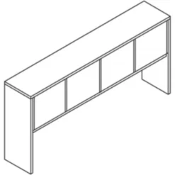 HON 10500 Series Stack-On Hutch For L-Workstation | 78"W -office furniture sale 5d1a46627d95be862d3c5f39a3e2805394