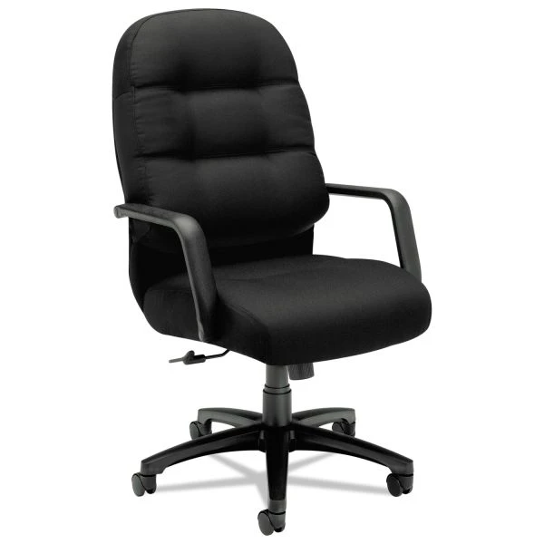 HON Pillow-Soft 2090 Series Executive High-Back Swivel/Tilt Chair, Supports Up To 300 Lb, 17" To 21" Seat Height, Black 1 HON Pillow-Soft 2090 Series Executive High-Back Swivel/Tilt Chair, Supports Up To 300 Lb, 17" To 21" Seat Height, Black