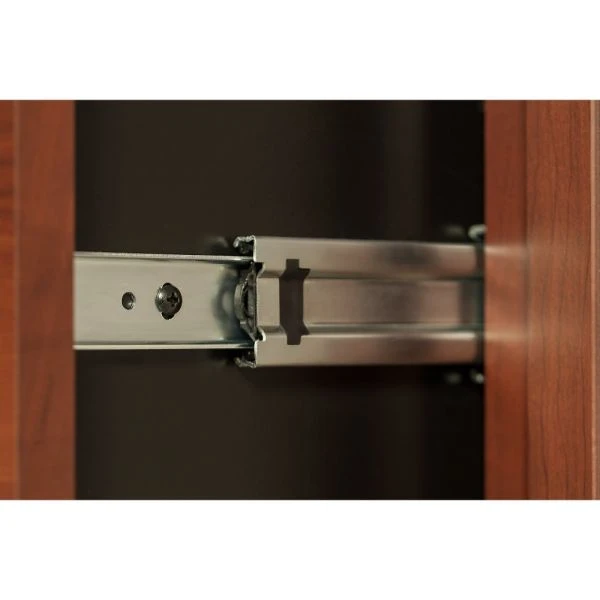 Bush Business Furniture Series C: Hansen Cherry 2 Drawer Mobile Pedestal 2 Bush Business Furniture Series C: Hansen Cherry 2 Drawer Mobile Pedestal - Image 2