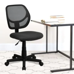 Flash Furniture Gray Mesh Swivel Task Chair