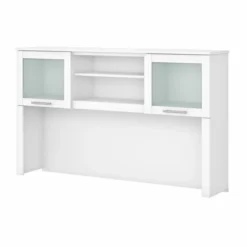 Bush Furniture Somerset 60W Desk Hutch In White