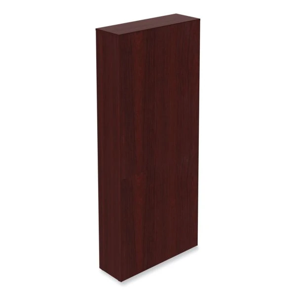 Alera Valencia Series Square Corner Bookcase, Seven-Shelf, 35.63w X 11.81d X 83.86h, Mahogany 1 Alera Valencia Series Square Corner Bookcase, Seven-Shelf, 35.63w X 11.81d X 83.86h, Mahogany