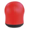 Safco Zenergy Swivel Ball Chair, Backless, Supports Up To 250 Lb, Red Vinyl, Ships In 1-3 Business Days