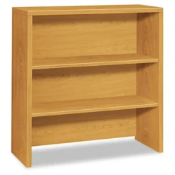 HON 10500 Series Bookcase Hutch, 36w X 14.63d X 37.13h, Harvest