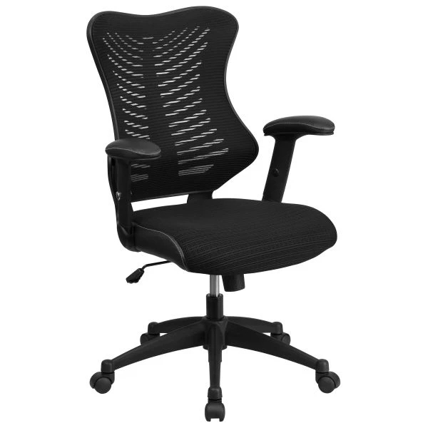 Flash Furniture High Back Designer Mesh Executive Office Chair With Mesh Padded Seat 3 Flash Furniture High Back Designer Mesh Executive Office Chair With Mesh Padded Seat - Image 3