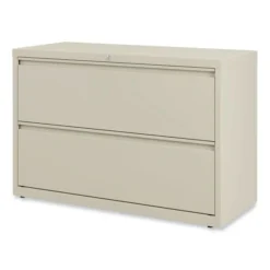 Alera Lateral File, 2 Legal/Letter-Size File Drawers, Putty, 42" X 18.63" X 28" -office furniture sale 607b7be4a7d4dee1d2e5e9cbe91ba64729