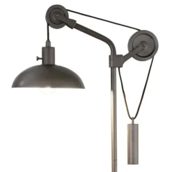 Neo 33.5" Tall Solid Wheel Pulley System Table Lamp With Metal Shade In Aged Steel/Aged Steel 11 Neo 33.5" Tall Solid Wheel Pulley System Table Lamp With Metal Shade In Aged Steel/Aged Steel -office furniture sale 60988d046d1d2990983d9642b791bba7d1
