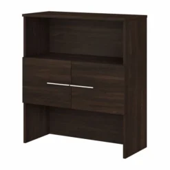 Bush Business Furniture Office 500 36W Bookcase Hutch In Black Walnut