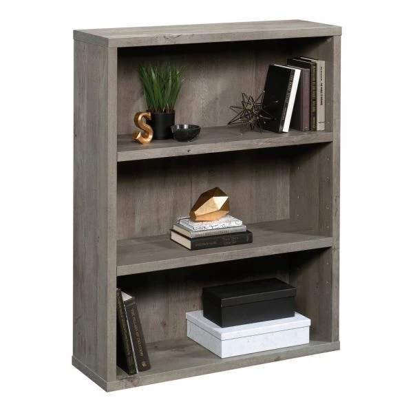 Sauder Optimum Bookcase, 45"H, 3 Shelves, Mystic Oak 7 Sauder Optimum Bookcase, 45"H, 3 Shelves, Mystic Oak - Image 7