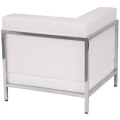 Flash Furniture Contemporary White Leather Left Corner Chair [ZB-IMAG-LEFT-CORNER-WH-GG] -office furniture sale 628dba1869f721c8692a40062fd52ab321