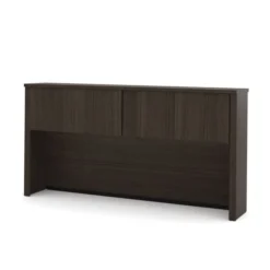 Bestar Embassy Hutch For 71" Credenza In Dark Chocolate