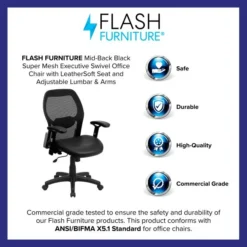 Flash Furniture Mid-Back Super Mesh Executive Office Chair 9 Flash Furniture Mid-Back Super Mesh Executive Office Chair -office furniture sale 635df81dc753155754b69cca6ef1be33af
