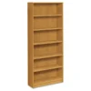 HON 1870 Series Bookcase, Six-Shelf, 36w X 11.5d X 84h, Harvest