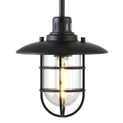 Bay 8.25" Wide Lantern Pendant With Glass/Metal Shade In Blackened Bronze/Clear 11 Bay 8.25" Wide Lantern Pendant With Glass/Metal Shade In Blackened Bronze/Clear -office furniture sale 63e60e653e3da49e8d82ff30473839e1a7