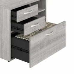 Bush Business Furniture Studio A Office Storage Cabinet With Drawers And Shelves In Platinum Gray -office furniture sale 643cba405672b737f6ecc49af5908908bc 2