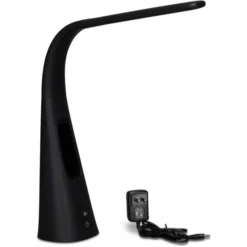 Lorell 3-speed Fan LED Desktop Lamp -office furniture sale 6482cff89279fe31e7eb4db63ae9e0de1d