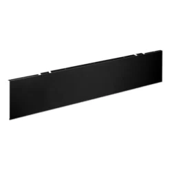 HON Universal Modesty Panel, 38w X 0.13d X 9.63h, Black