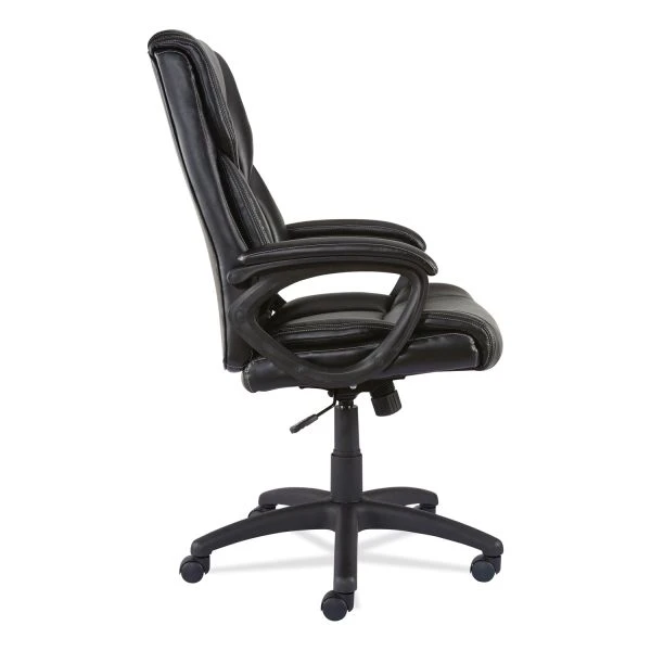 Alera Brosna Series Mid-Back Task Chair, Supports Up To 250 Lb, 18.15" To 21.77" Seat Height, Brown Seat/Back, Brown Base 2 Alera Brosna Series Mid-Back Task Chair, Supports Up To 250 Lb, 18.15" To 21.77" Seat Height, Brown Seat/Back, Brown Base - Image 2