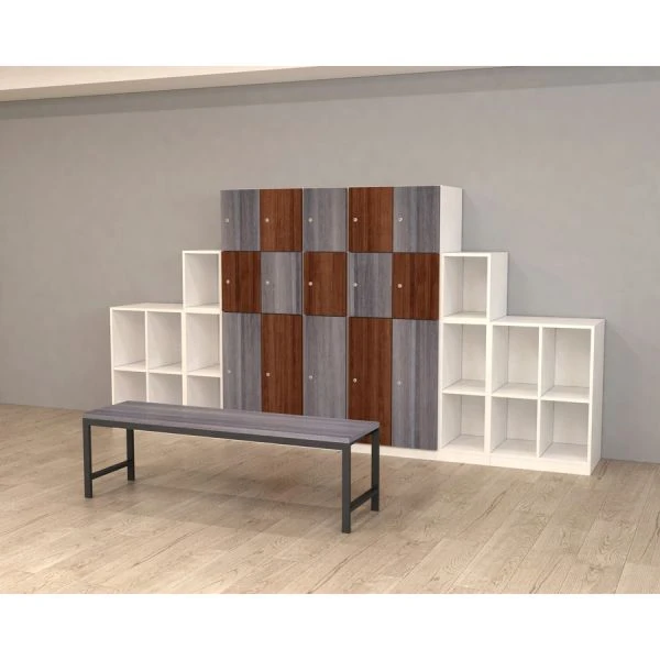 Lorell White Single Cubby/Locker Storage Base 2 Lorell White Single Cubby/Locker Storage Base - Image 2
