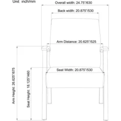 Lorell Mid-Back Healthcare Guest Chair -office furniture sale 65e36fe71175d46f3b9c96e714afa14ff2