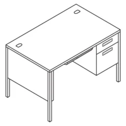 HON Metro Classic Series Right Pedestal Desk, 48" X 30" X 29.5", Mahogany/Charcoal 15 HON Metro Classic Series Right Pedestal Desk, 48" X 30" X 29.5", Mahogany/Charcoal -office furniture sale 660c1a7d50b4ba3897f6cbde441754f653