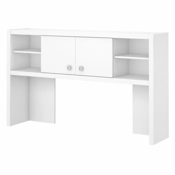Office By Kathy Ireland Echo 60W Hutch In Pure White 1 Office By Kathy Ireland Echo 60W Hutch In Pure White