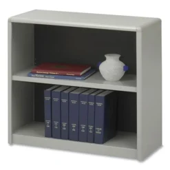 Safco ValueMate Economy 2-Shelf Steel Bookcase -office furniture sale 67bc22450b55ed828172d35d1200b1b2b4