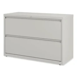 Alera Lateral File, 2 Legal/Letter-Size File Drawers, Light Gray, 42" X 18.63" X 28" -office furniture sale 67df67fa9c8025342e2f170cf09bc0268b