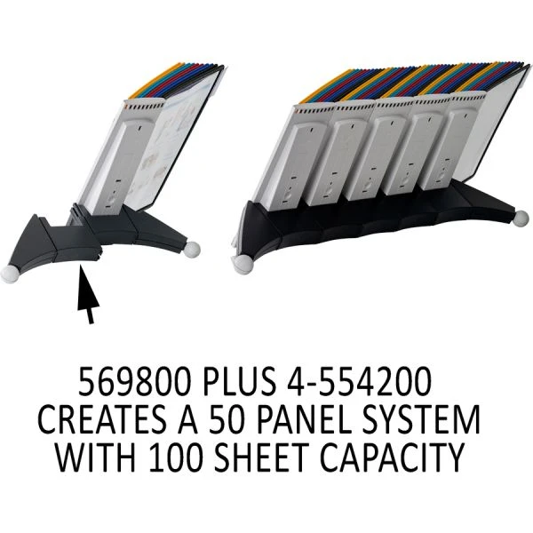 Durable SHERPA Reference System Extension Set, 10 Sleeves, Assorted Borders And Panels 8 Durable SHERPA Reference System Extension Set, 10 Sleeves, Assorted Borders And Panels - Image 8