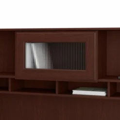 Bush Furniture Cabot Hutch In Harvest Cherry -office furniture sale 69000802469c45f5f4a532d3bf73242c14