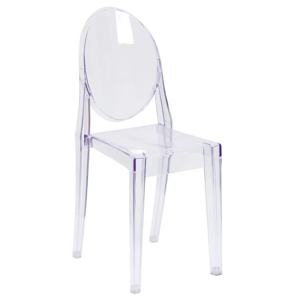 Flash Furniture Ghost Side Chair 4 Flash Furniture Ghost Side Chair - Image 4