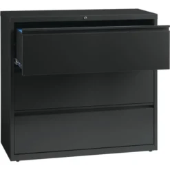 Lorell Hanging File 3 Drawer Lateral File Cabinet, Letter/Legal/A4, 42" Wide, Charcoal -office furniture sale 6a97ed3603bfe2f160297616944eb80154