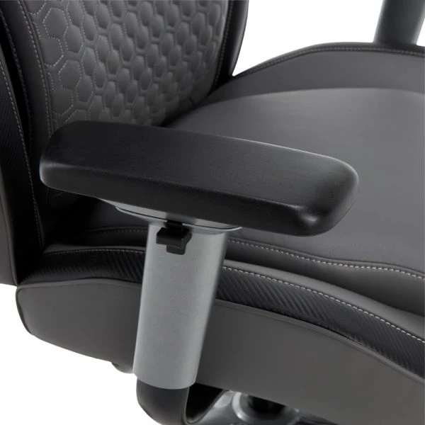 Shaquille O'Neal Zephyrus Ergonomic Bonded Leather High-Back Executive Chair, Gray 10 Shaquille O'Neal Zephyrus Ergonomic Bonded Leather High-Back Executive Chair, Gray - Image 10