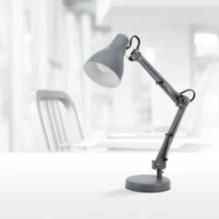 Trazio LED Architect Task Lamp, 22"H, Gray -office furniture sale 6bb2b0a86c0dbb657dd57121da3d85162f