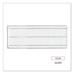 Alera Industrial Wire Shelving Extra Wire Shelves, 48w X 18d, Silver, 2 Shelves/Carton -office furniture sale 6c7f8ac3cb9ffb74e4c0d936384ee66c5c
