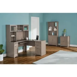 Magellan 58”W Hutch For Corner/L-Desk, Gray -office furniture sale 6d4db3f809afff2208d6e510e23fc476dd