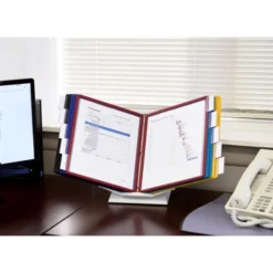 Durable VARIO Pro Desktop Reference System, 10 Panels, Le Gal, Assorted Borders And Panels -office furniture sale 6d5e72df58bea9495c5268ae85f6d52639